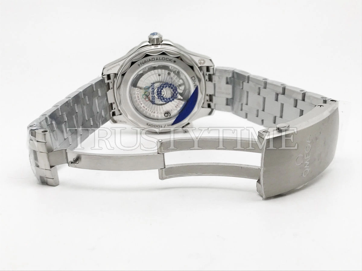Копия часов Omega Seamaster Diver 300m Master Co-Axial Tokyo Olympics 42mm 522.30.42.20.04.001 Арт.OM-0840