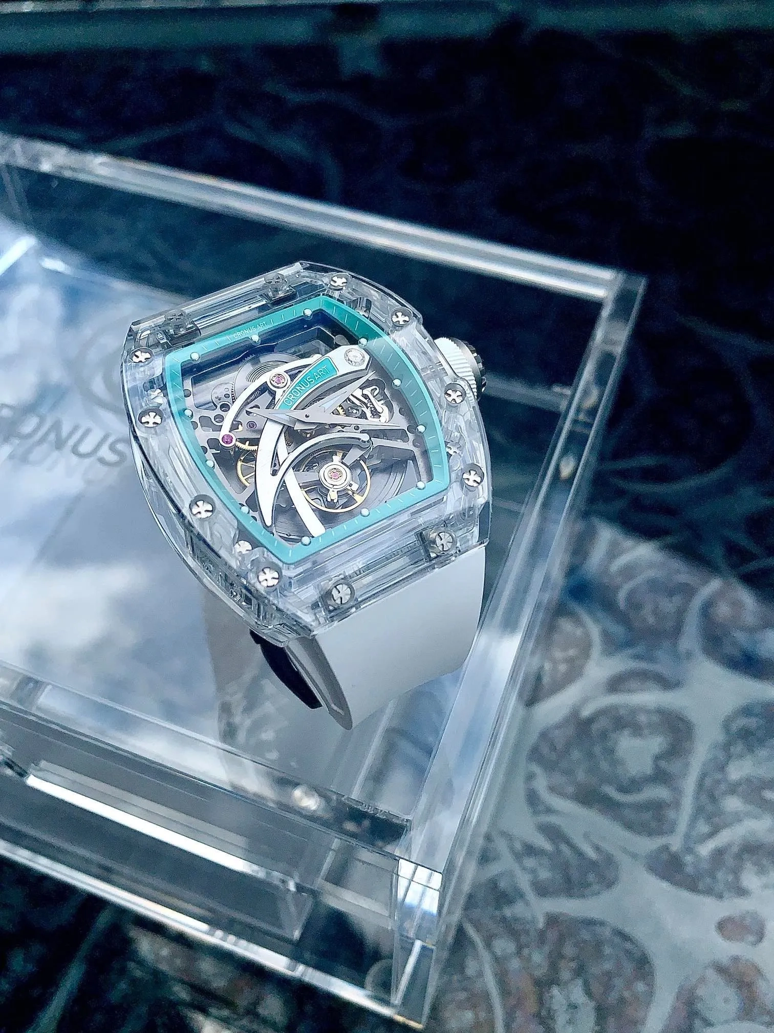 Копия часов CronusArt Sapphire Watch CM08-001 Арт.CA-0409