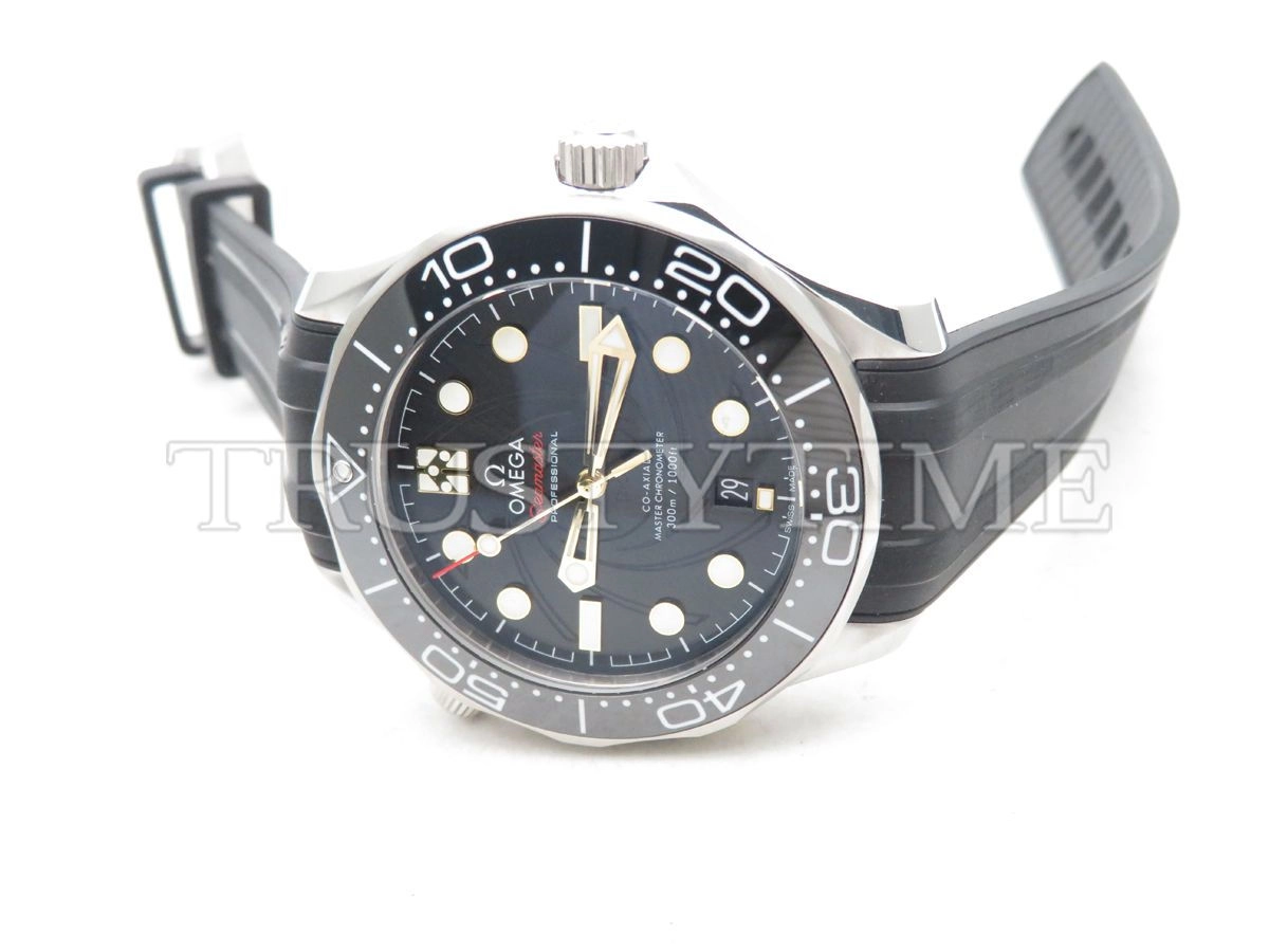 Копия часов Omega Seamaster Diver 300m Co-axial Chronometer James Bond Limited Edition 42mm 210.22.42.20.01.004 Арт.OM-0836