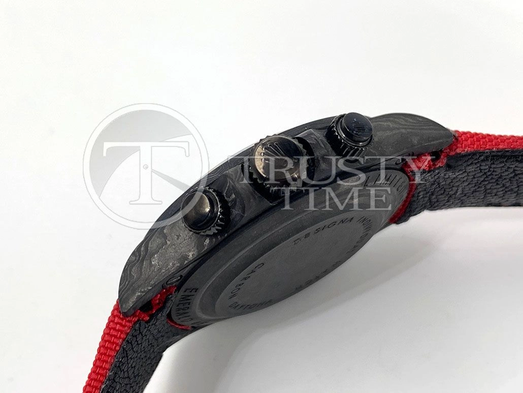 Копия часов Rolex Cosmograph Daytona DIW All Carbon Red Edition Арт.RX-2301