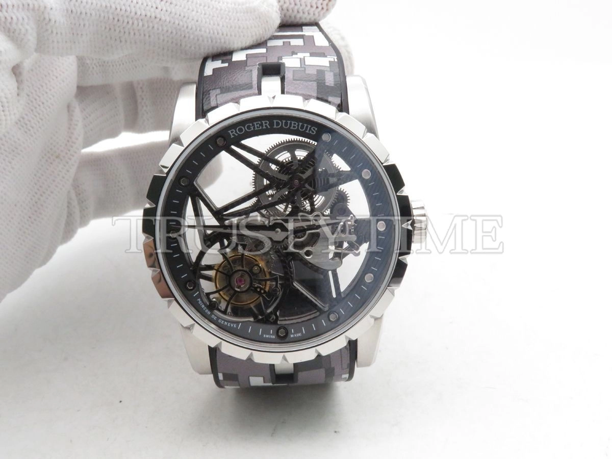 Копия часов Roger Dubuis Excalibur Skeleton Flying Tourbillon Арт.RG-0449