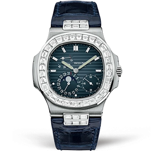 Копия часов Patek Philippe Nautilus Power Reserve Moonphase 40mm 5724G-001 Арт.PP-0781
