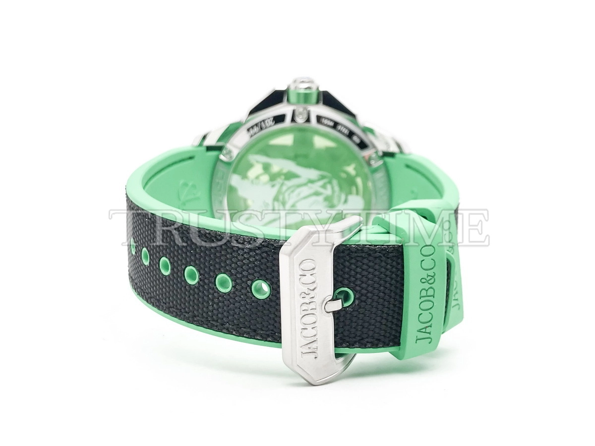 Копия часов Jacob & Co Epic X Heart of CR7 Baguette EX120.10.BC.AA.ABRUA Арт.JC-0125