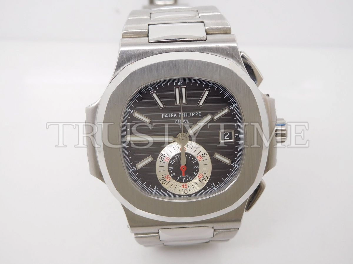 Копия часов Patek Philippe Nautilus Chronograph 40,5mm 5980/1A-014 Арт.PP-0575