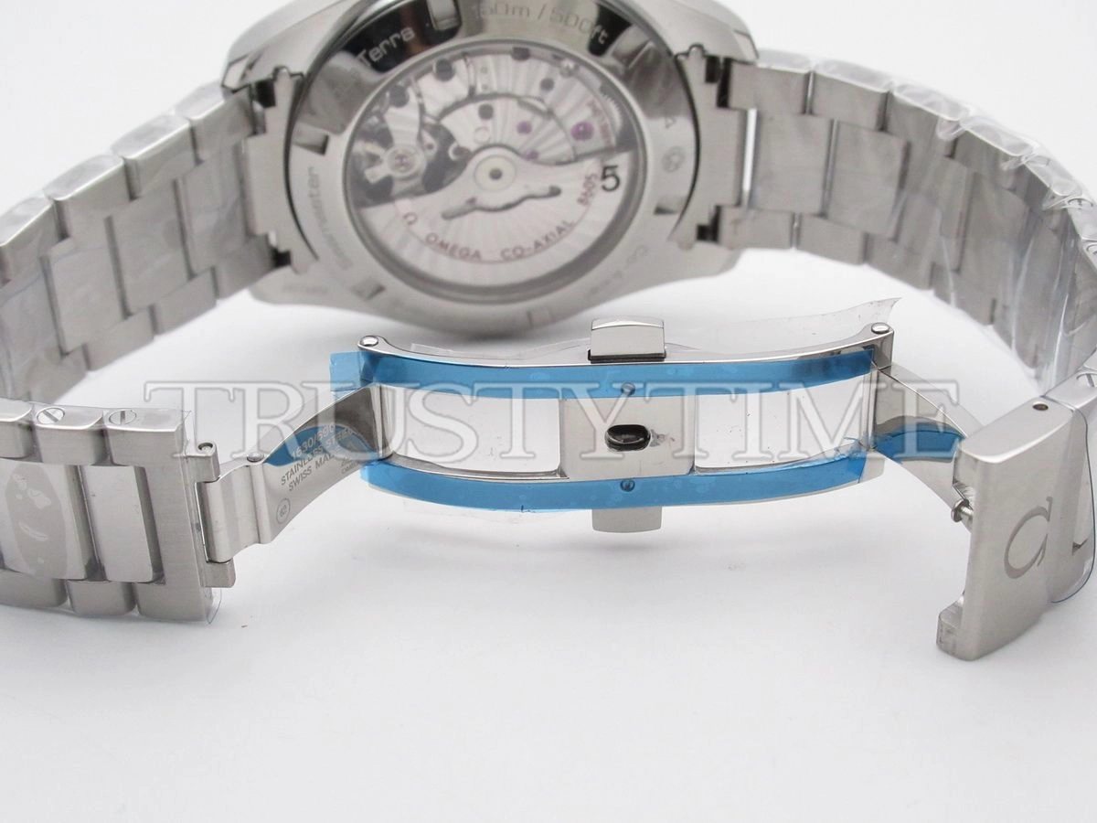 Копия часов Omega Seamaster Aqua Terra 150m Co-Axial Gmt 43mm 231.10.43.22.03.001 Арт.OM-0433