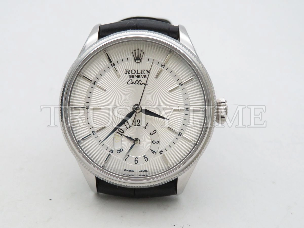 Копия часов Rolex Cellini Dual Time 39mm 50529-0006 Арт.RX-1740