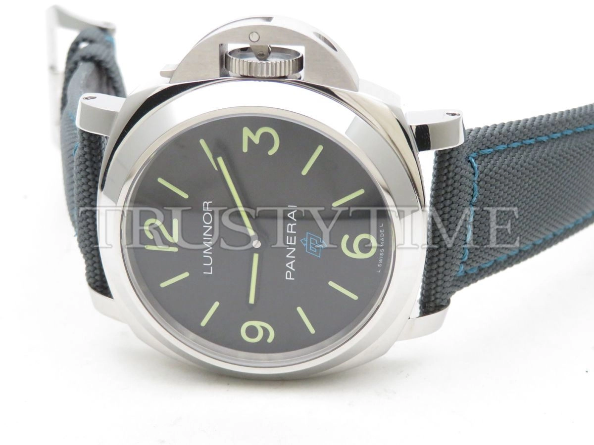 Копия часов Panerai Luminor Base Logo 3 Days Black - Blue OP 44mm PAM00774 Арт.PN-0796