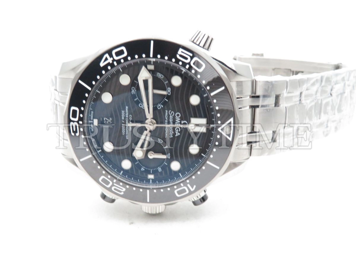 Копия часов Omega Seamaster Diver 300m Co‑Axial Master Chronometer Chronograph 44mm 210.30.44.51.01.001 Арт.OM-0825