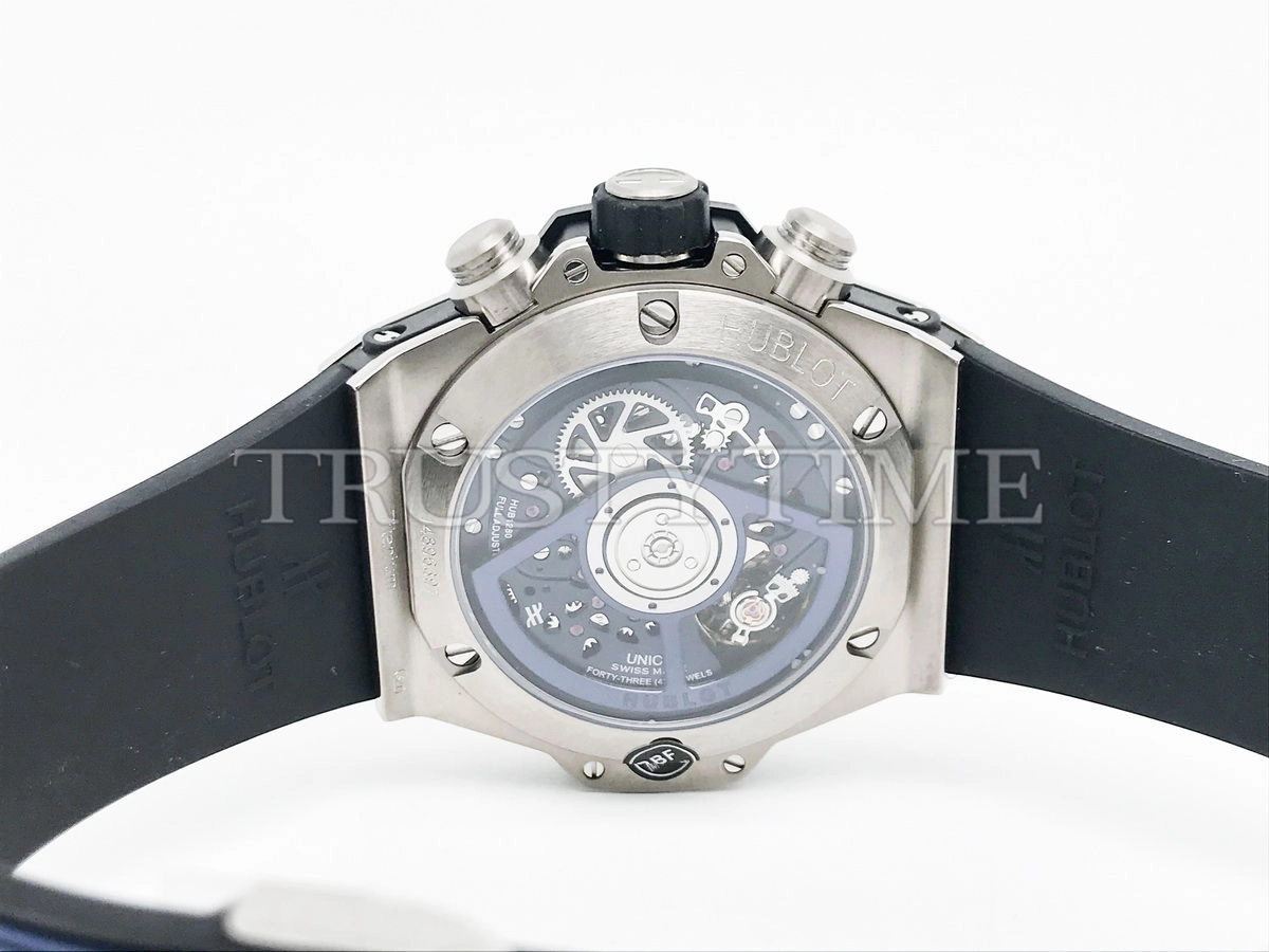 Копия часов Hublot Big Bang Unico Titanium Blue 42mm 441.NX.5171.RX Арт.HB-1236