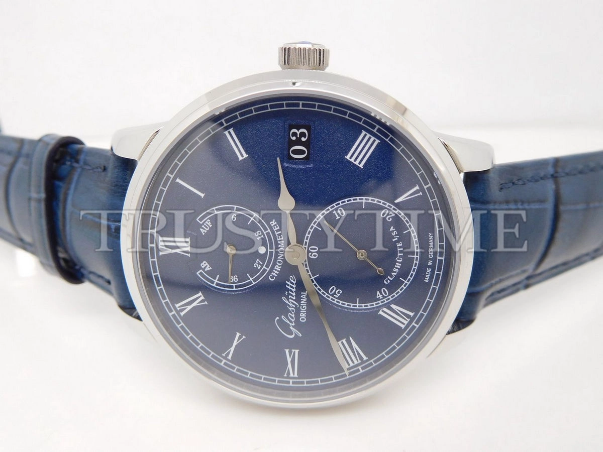 Копия часов Glashütte Original Senator Chronometer 1-58-01-05-34-30 Арт.GL-0054