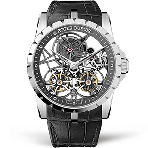 Копия часов Roger Dubuis Excalibur Double Flying Tourbillon 45mm RDDBEX0396 Арт.RG-0467