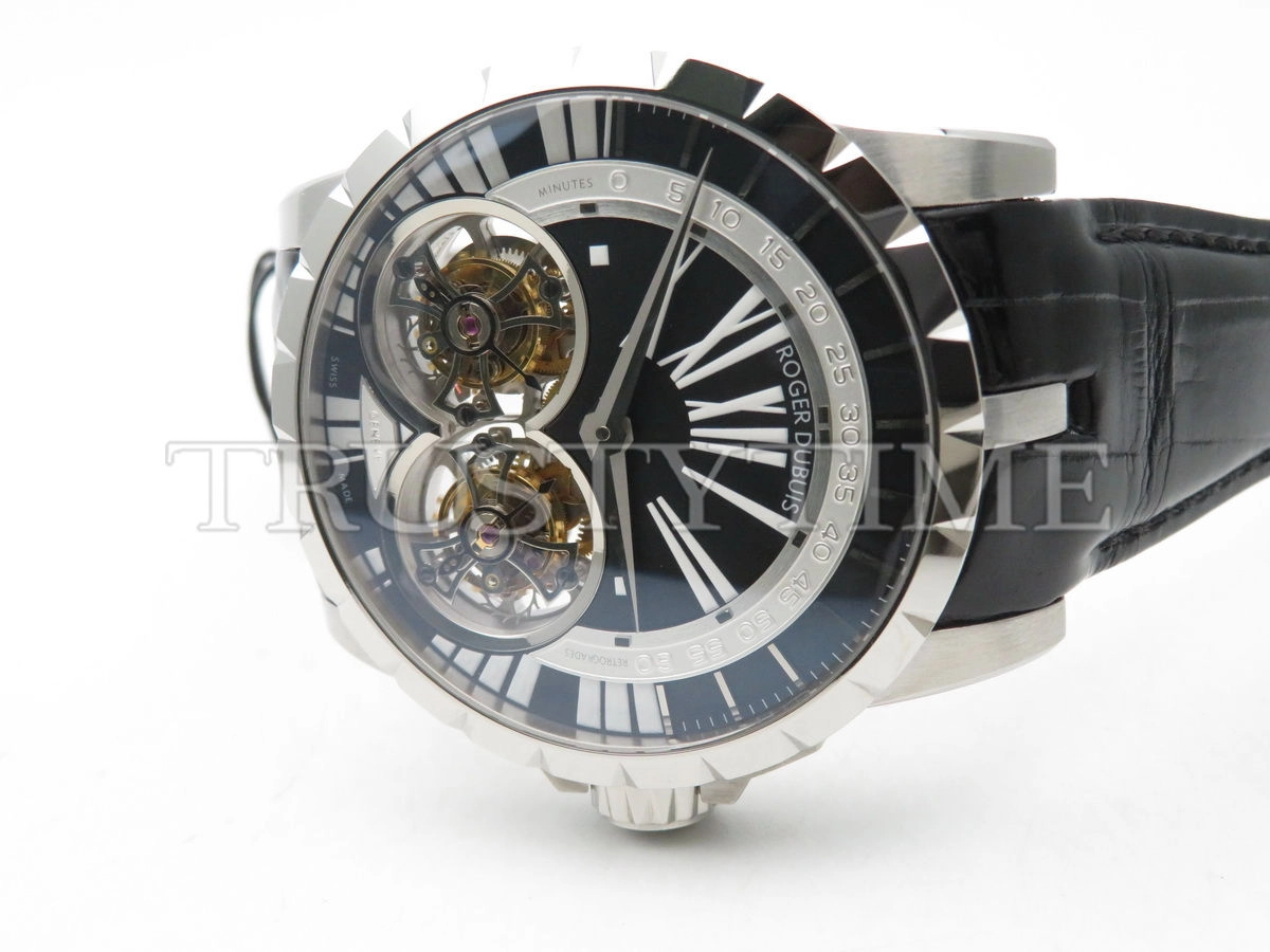 Копия часов Roger Dubuis Excalibur Double Flying Tourbillon 45mm RDDBEX0248 Арт.RG-0418