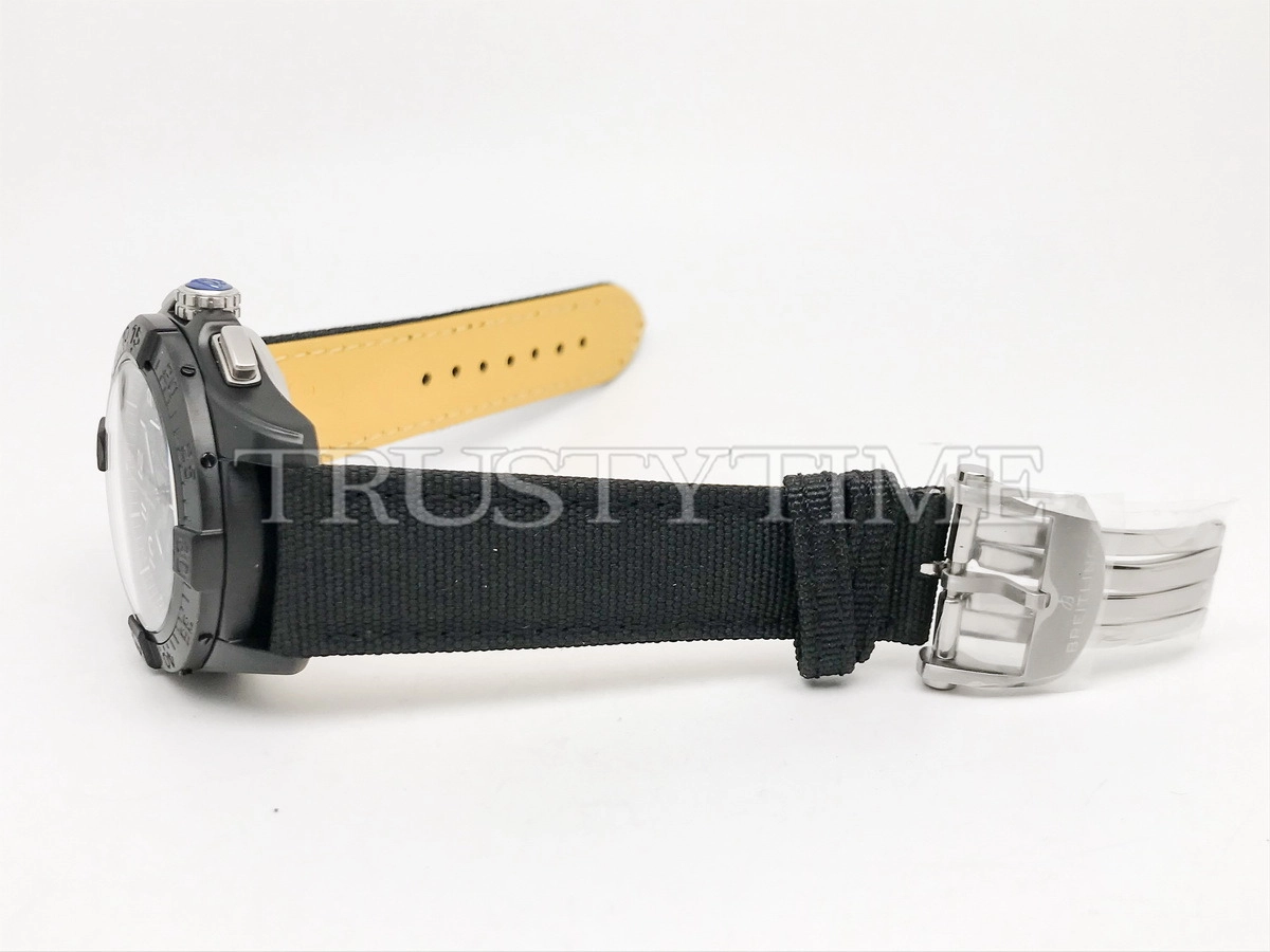Копия часов Breitling Aneger B01 Chronograph 44 Night Mission SB0147101B1X1 Арт.BT-1156