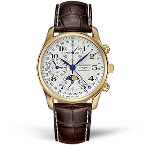 Копия часов Longines Master Collection Chronograph Calendar 40mm L2.673.6.78.5 Арт.LN-0284