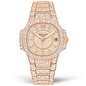 Копия часов Patek Philippe Nautilus Ladies 34mm 7021/1R-001 Арт.PP-0501