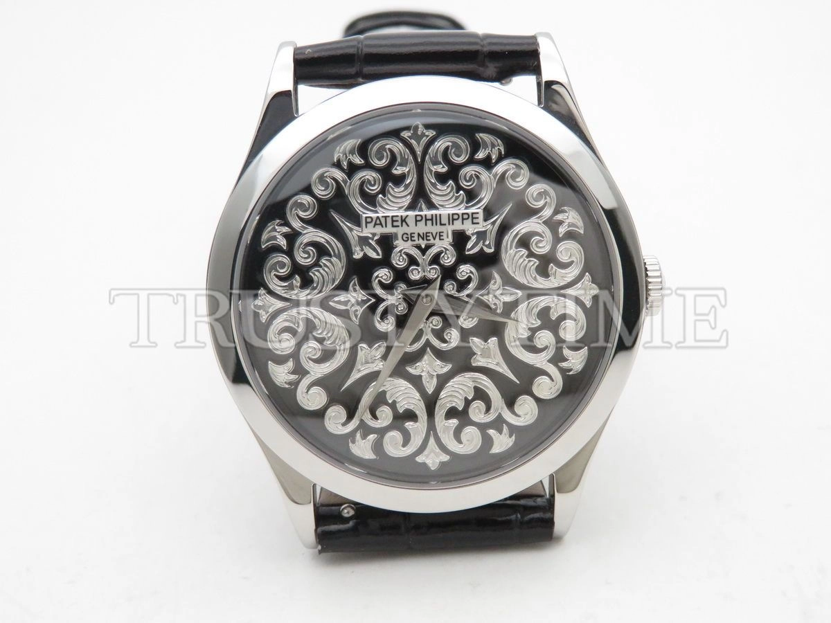 Копия часов Patek Philippe Calatrava Volutes & Arabesques 38mm 5088P-001 Арт.PP-0385
