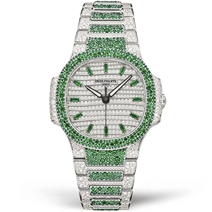 Копия часов Patek Philippe Nautilus Haute Joaillerie 35mm 7118-1453G-001 Арт.PP-0826