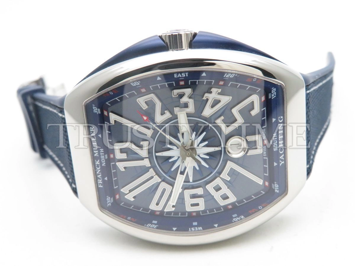 Копия часов Franck Muller Vanguard Yachting V45-SC-DT-YACHT-AC-BL Арт.FM-0604