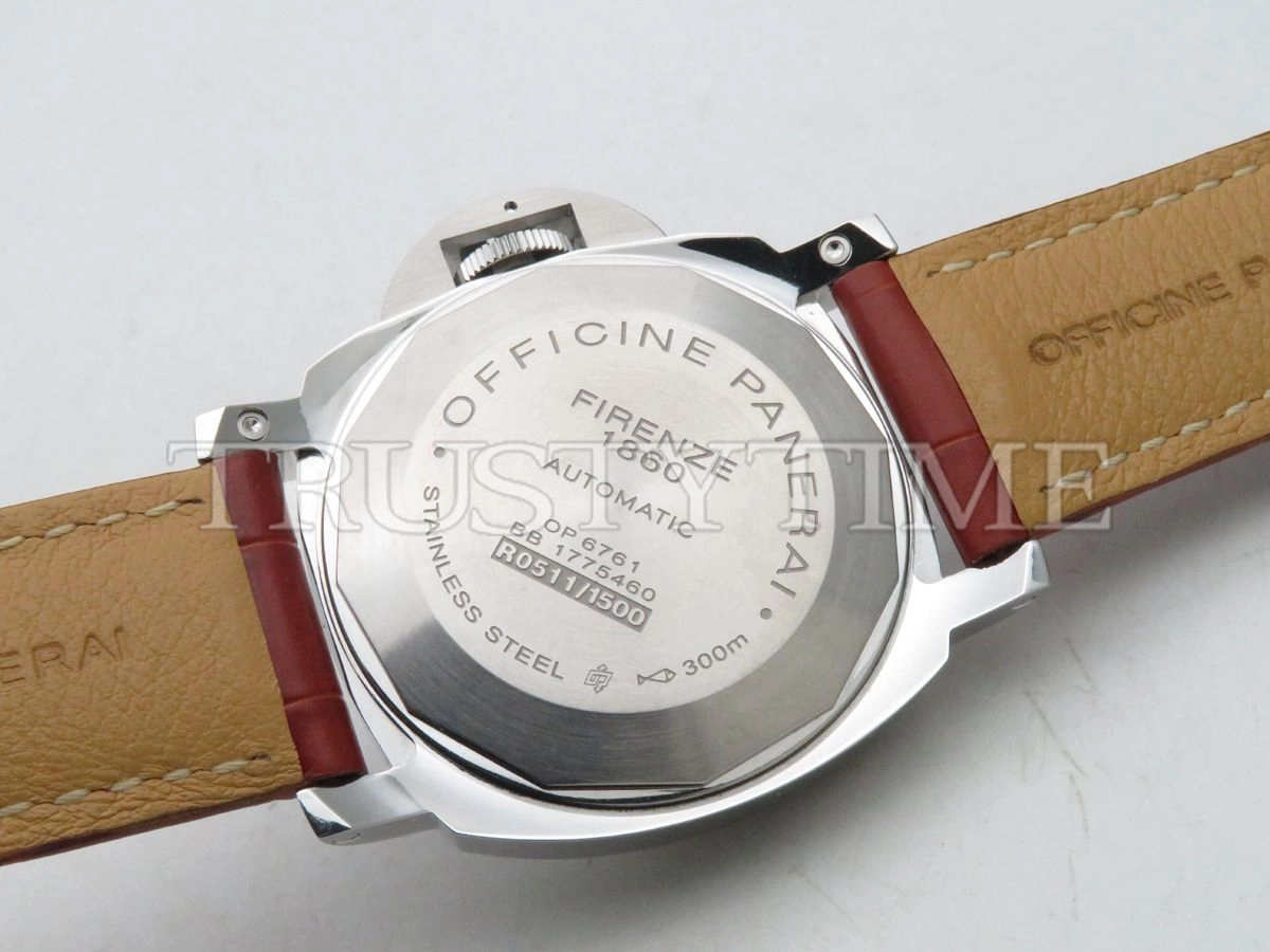 Копия часов Panerai Luminor GMT Automatic Acciaio 44mm PAM00088 Арт.PN-0815