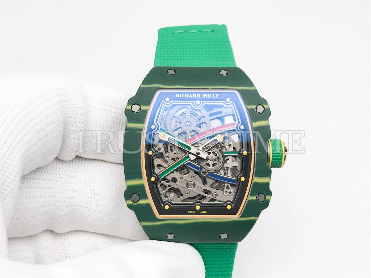 Копия часов Richard Mille RM67-02 Wayde Van Niekerk Green Арт.RM-0611