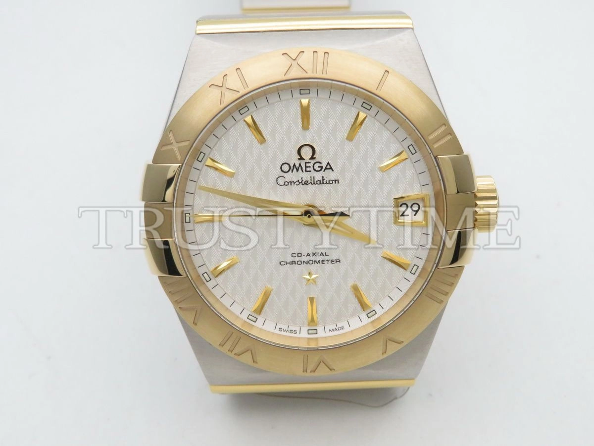 Копия часов Omega Constellation Co-Axial Chronometer 38mm 123.20.38.21.02.009 Арт.OM-0454