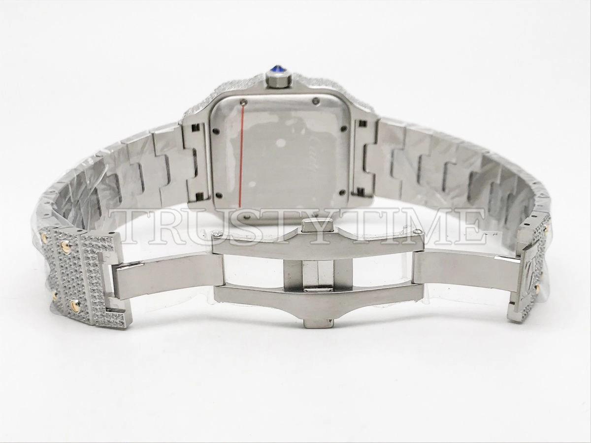Копия часов Cartier Santos De Cartier 40 W2SA0009 Diamonds Арт.CR-0946