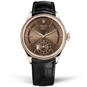 Копия часов Rolex Cellini Dual Time 39mm 50525-0016 Арт.RX-2425