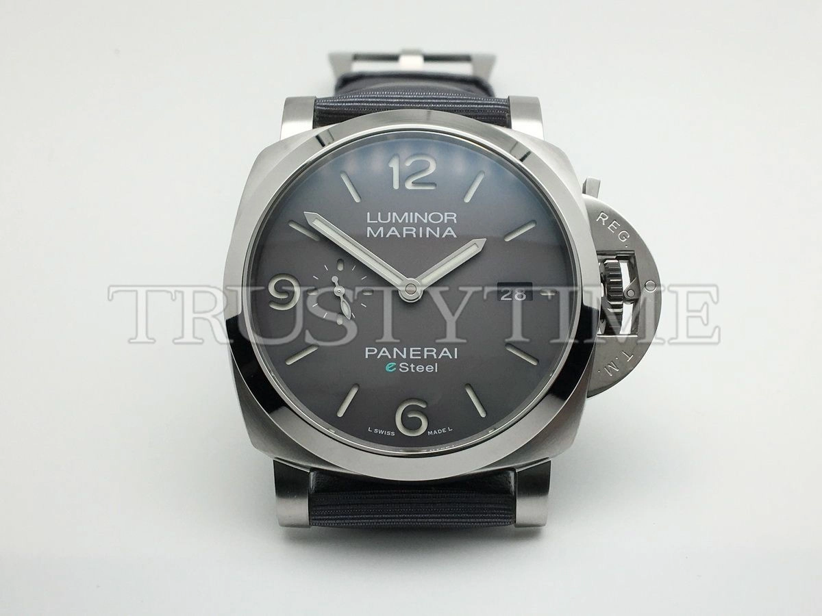 Копия часов Panerai Luminor 1950 Marina 3 Days Automatic eSteel Grigio Roccia 44mm PAM01358 Арт.PN-0829