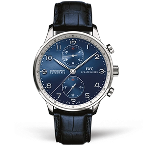 Копия часов IWC Portugieser Chrono-Automatic Laureus Sport for Good Foundation 41mm IW371432 Арт.IW-0683