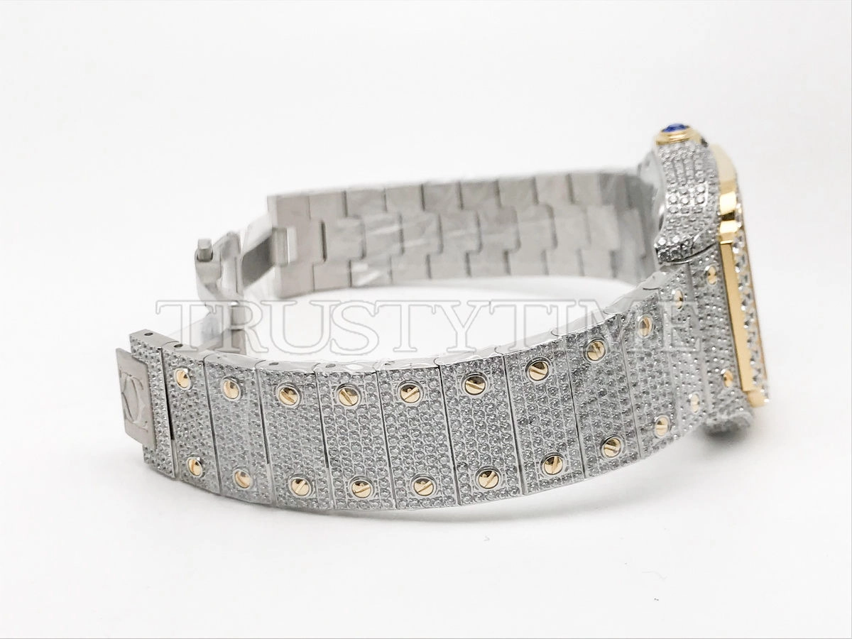 Копия часов Cartier Santos De Cartier 40 W2SA0009 Diamonds Арт.CR-0947
