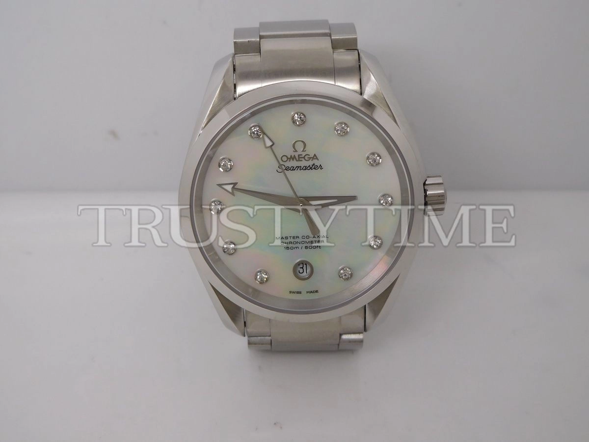 Копия часов Omega Seamaster Aqua Terra 150m Master Co-Axial Ladies 38.5mm 231.10.39.21.55.002 Арт.OM-0427