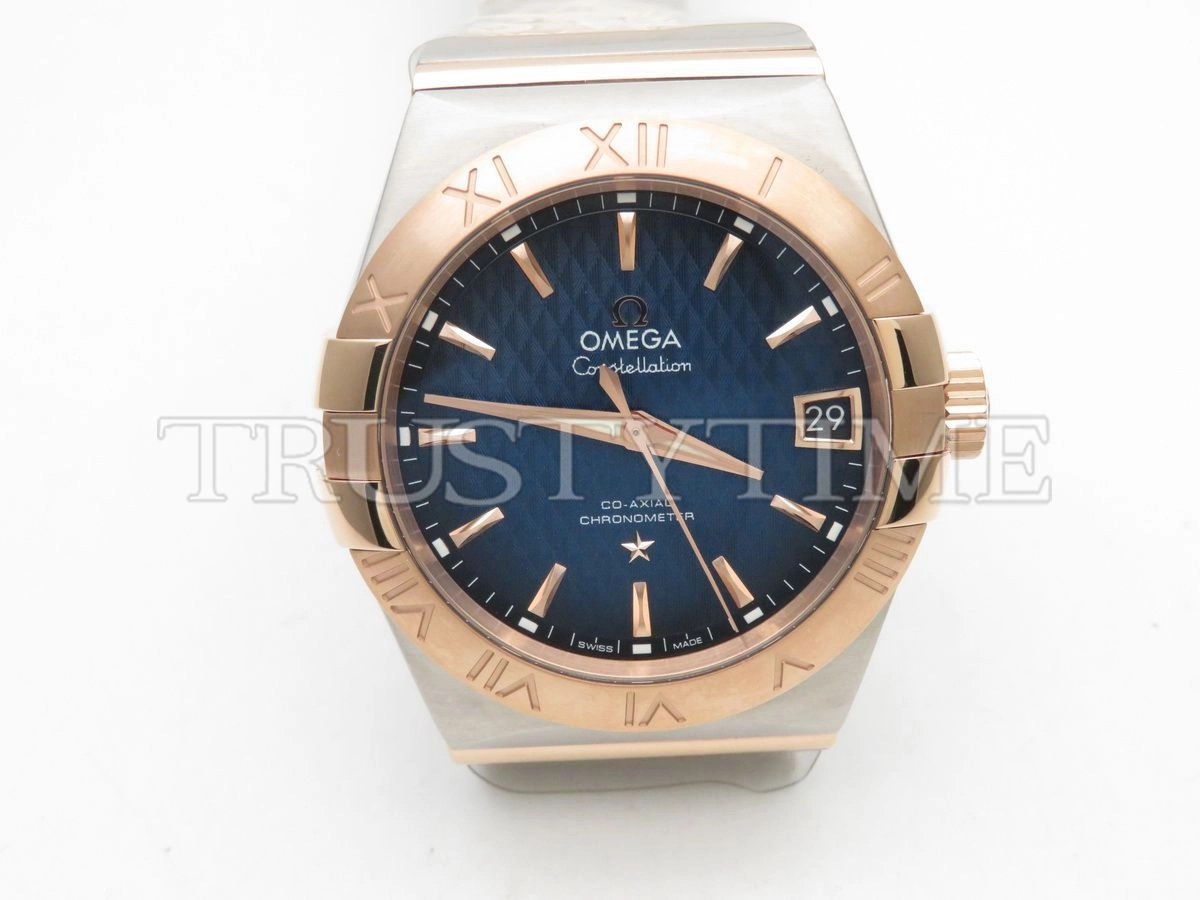 Копия часов Omega Constellation Co-Axial Chronometer 38mm 123.20.38.21.03.001 Арт.OM-0451