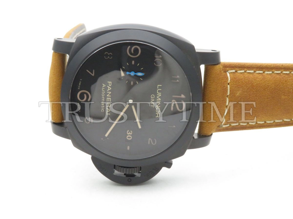 Копия часов Panerai Luminor 1950 3 Days GMT Automatic Ceramic 44mm PAM01441 Арт.PN-0813