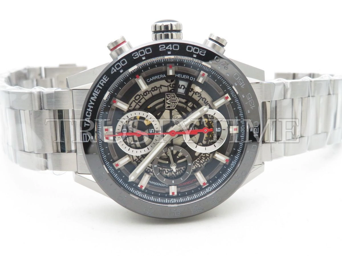 Копия часов Tag Heuer Carrera Calibre Heuer 01 43mm CAR201V.BA0766 Арт.TG-0422