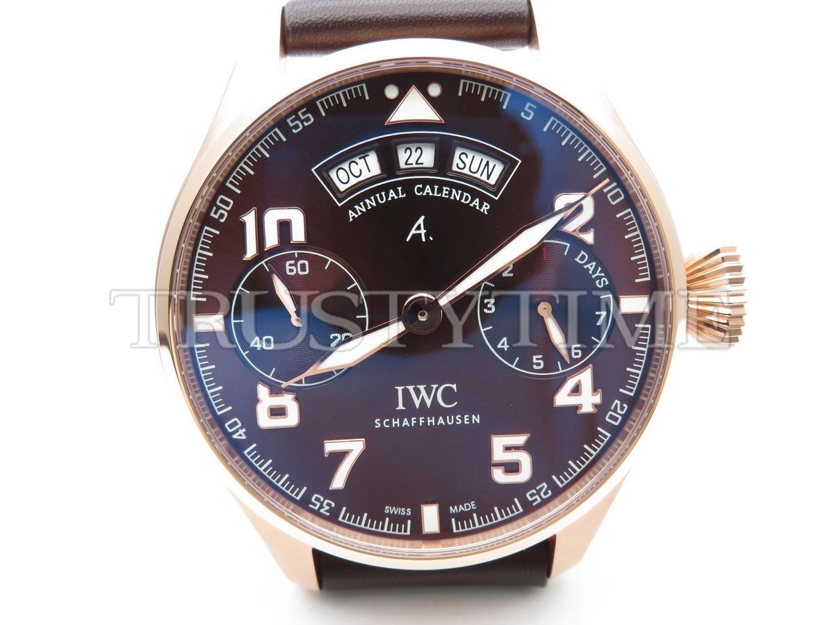 Копия часов IWC Big Pilot's Watch Annual Calendar Edition Antoine De Saint Exupery 46mm IW502706 Арт.IW-0456