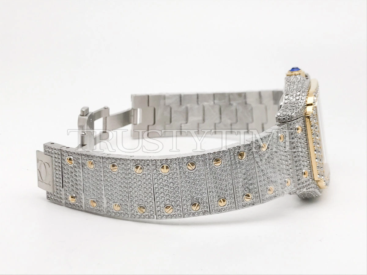 Копия часов Cartier Santos De Cartier 40 W2SA0009 Diamonds Арт.CR-0938