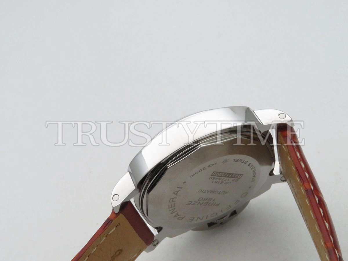 Копия часов Panerai Luminor GMT Automatic Acciaio 44mm PAM00088 Арт.PN-0815