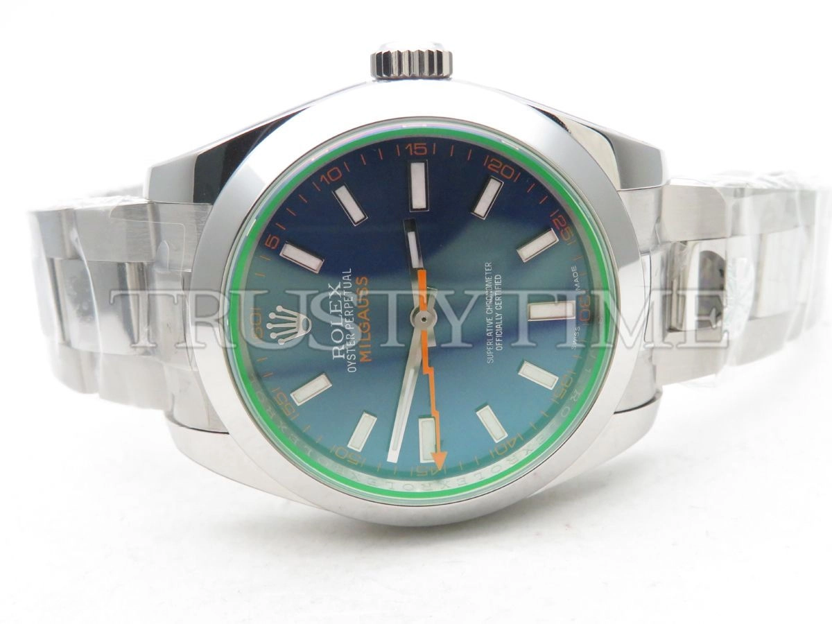 Копия часов Rolex Milgauss 40mm 116400GV-0002 Арт.RX-1697
