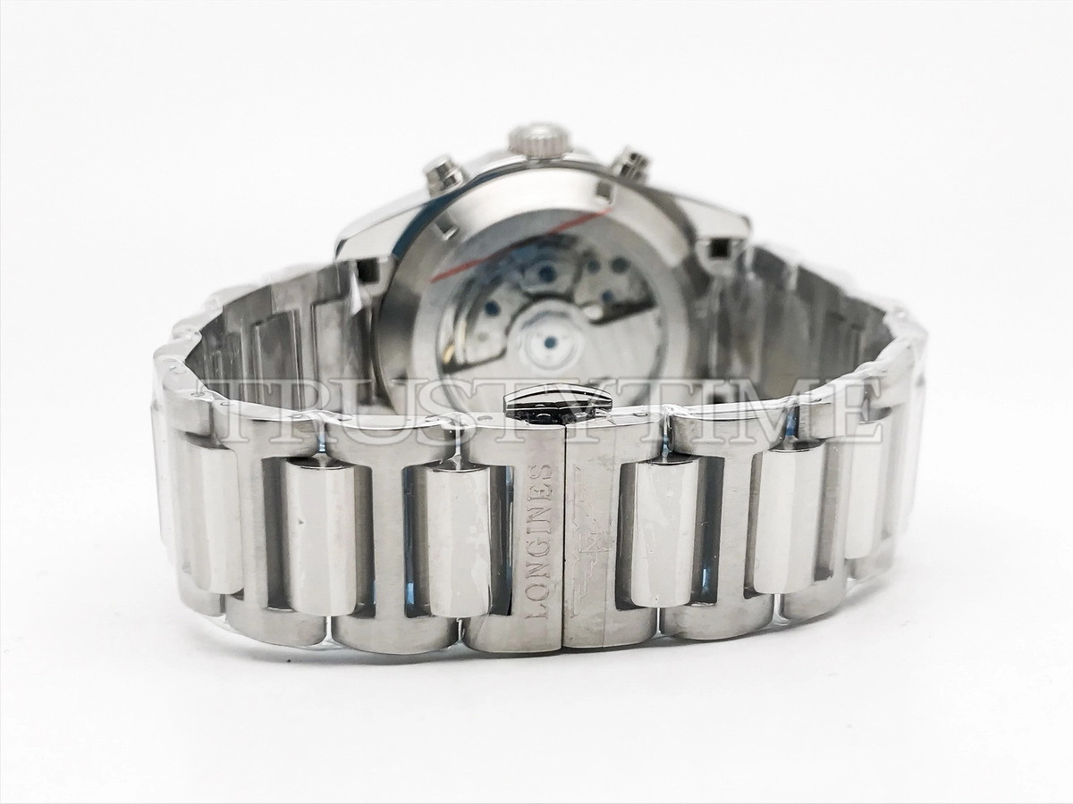 Копия часов Longines Conquest Chronograph 42 L3.835.4.72.6 Арт.LN-0425