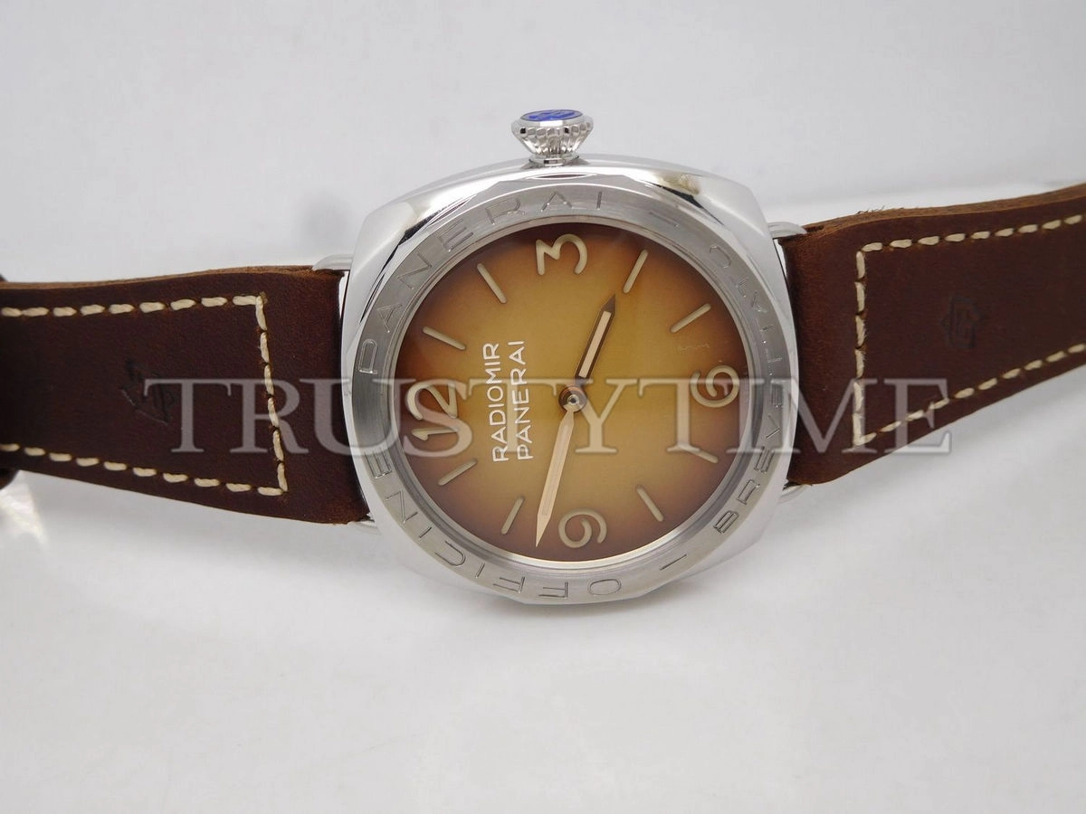 Копия часов Panerai Radiomir 3 Days Acciaio Brevettato Tropical 47mm PAM00687 Арт.PN-0743