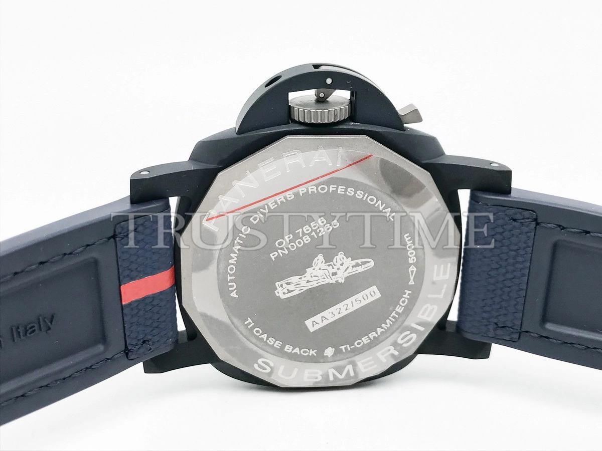 Копия часов Panerai Submersible QuarantaQuattro Luna Rossa Ti-Ceramitech™ PAM01466 Арт.PN-0917