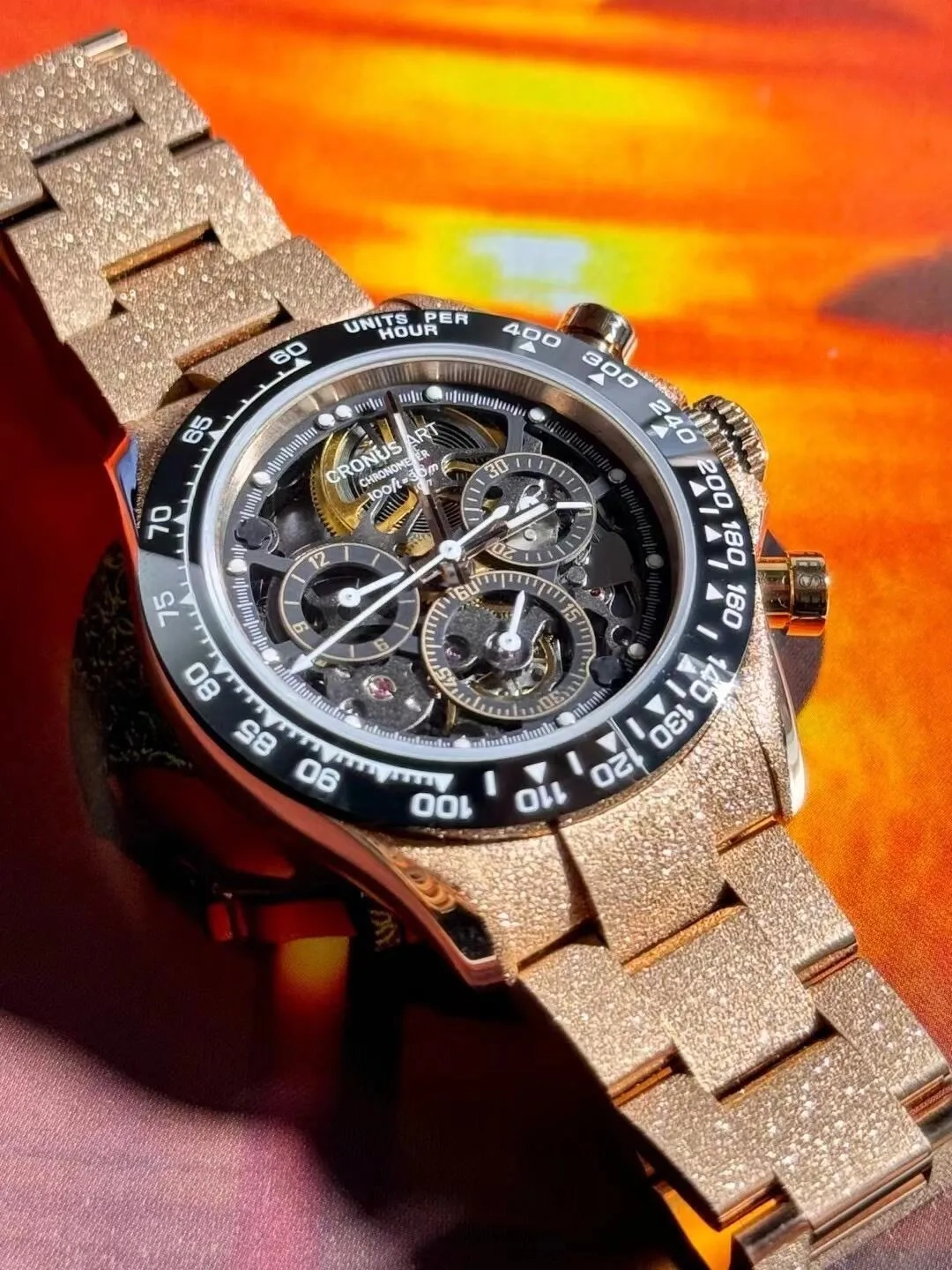 Копия часов CronusArt Stinless Steel Watch CM015-012