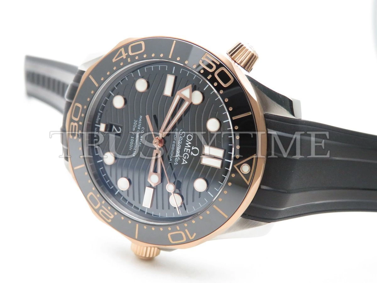 Копия часов Omega Seamaster Diver 300m Co-axial Chronometer 42mm 210.22.42.20.01.002 Арт.OM-0675