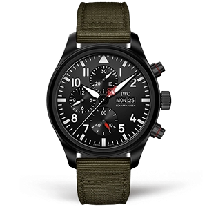 Копия часов IWC Pilot's Watch Chronograph Top Gun Edition SFTI 44mm IW389104 Арт.IW-0816