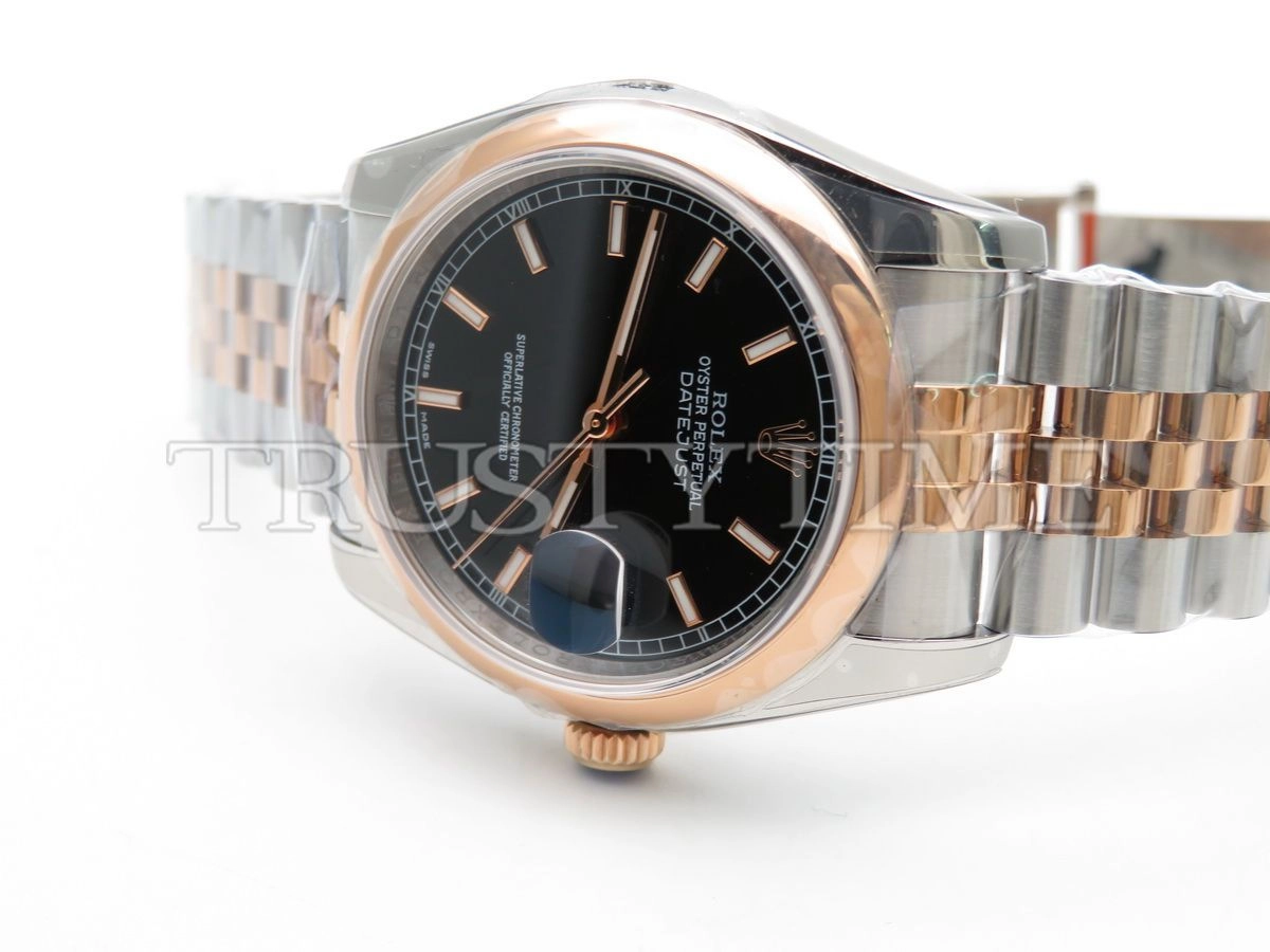 Копия часов Rolex DateJust 36mm 116201-0075 Арт.RX-0393