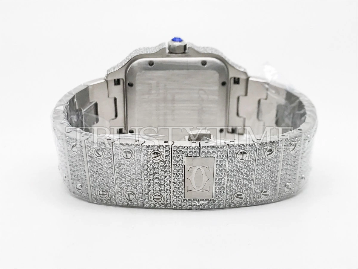 Копия часов Cartier Santos De Cartier 40 WSSA0018 Diamonds Арт.CR-0931