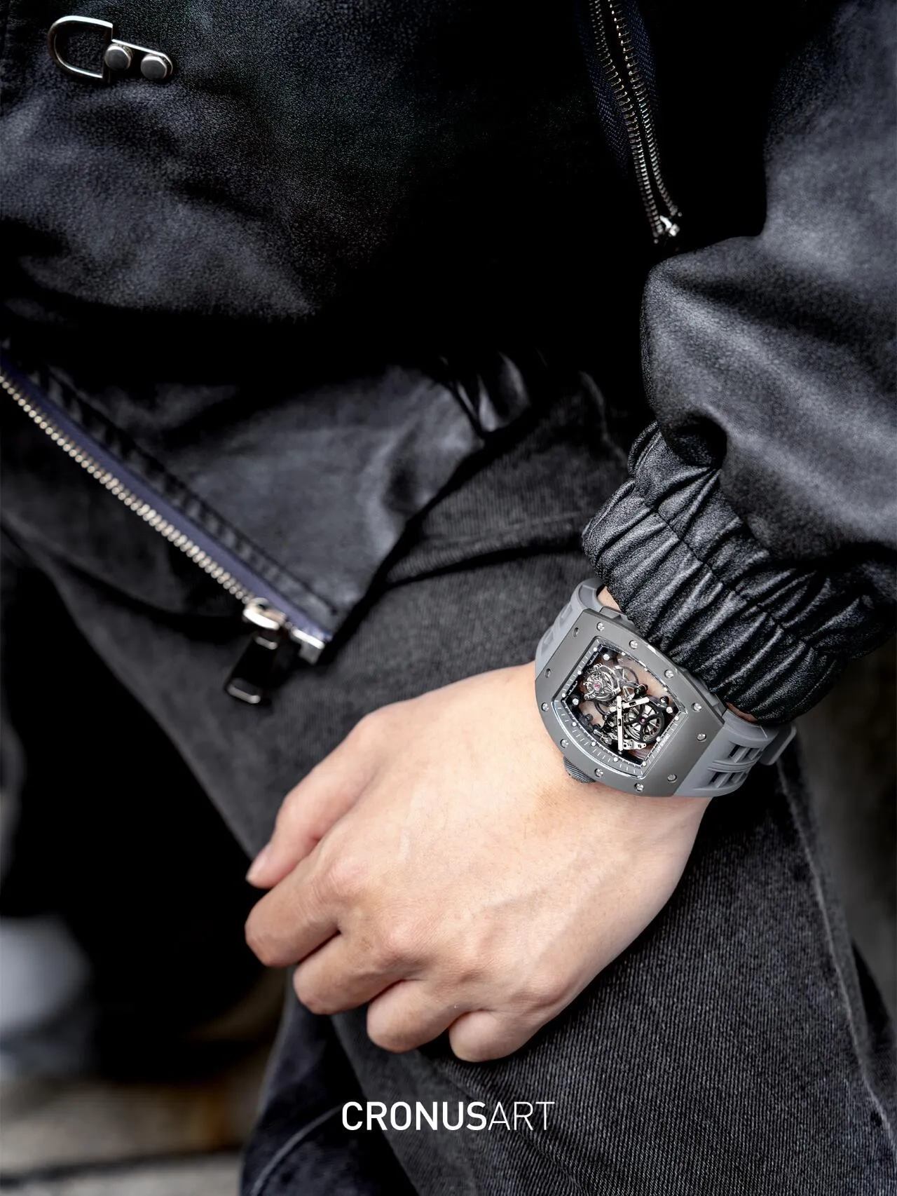 Копия часов CronusArt Ceramic Watch CM007-022 Арт.CA-0408