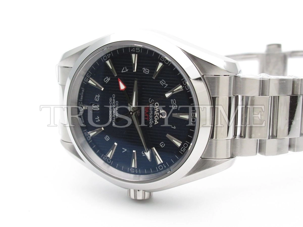 Копия часов Omega Seamaster Aqua Terra 150m Co-Axial Gmt 43mm 231.10.43.22.03.001 Арт.OM-0433