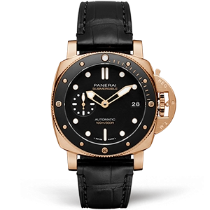 Копия часов Panerai Luminor Submersible 3 Days Automatic Goldtech 42mm PAM00974 Арт.PN-0752