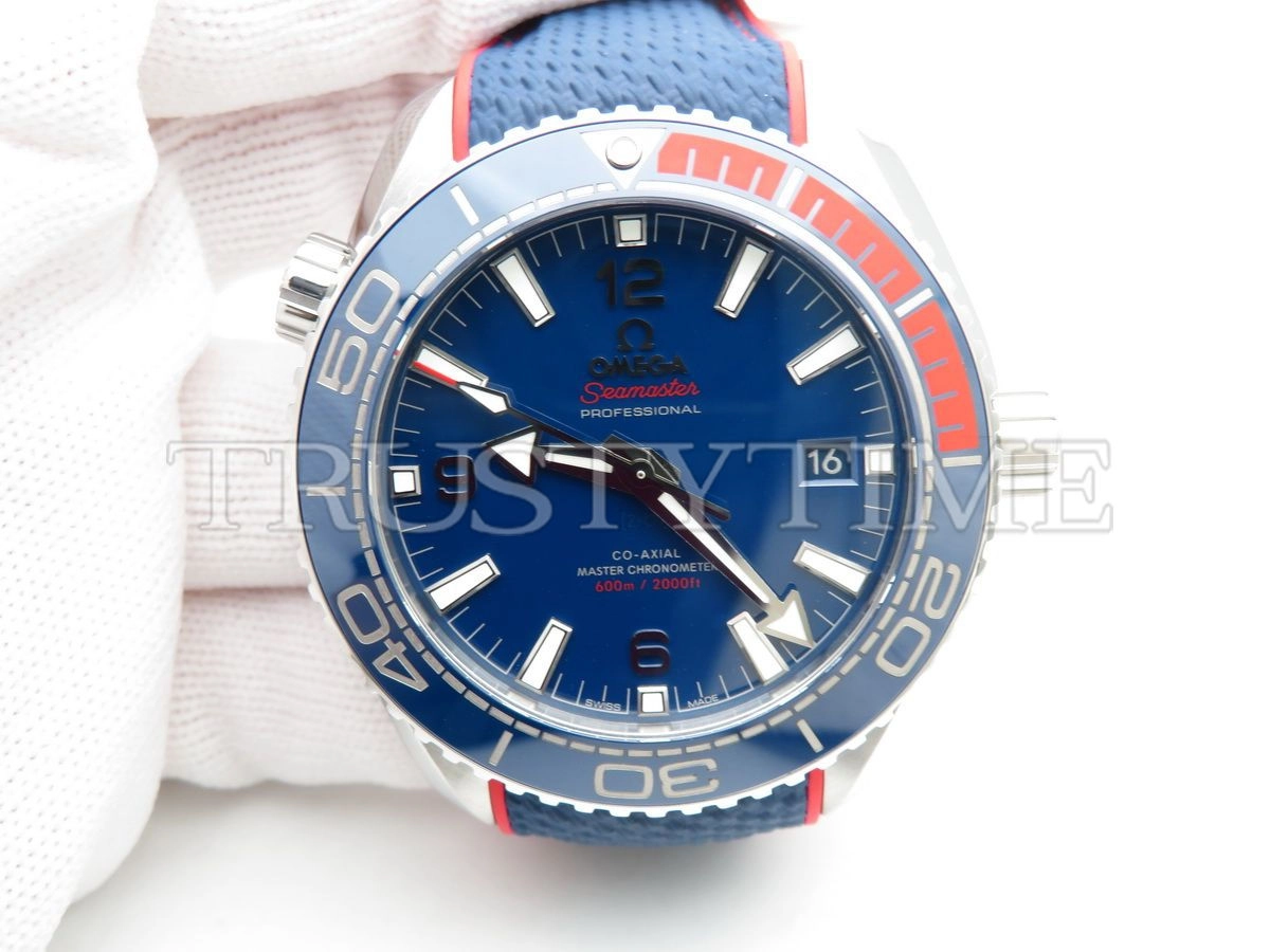 Копия часов Omega Seamaster Planet Ocean 600m Co-axial Chronometer Pyeongchang 2018 43,5mm 522.32.44.21.03.001 Арт.OM-0539